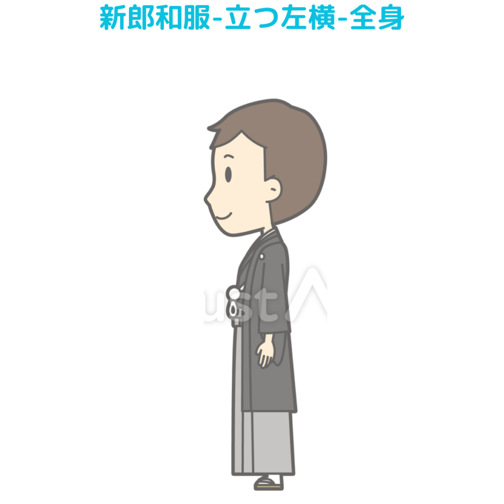 着物姿のイラスト50選！男・横向き・かっこいい・ポーズを解説！