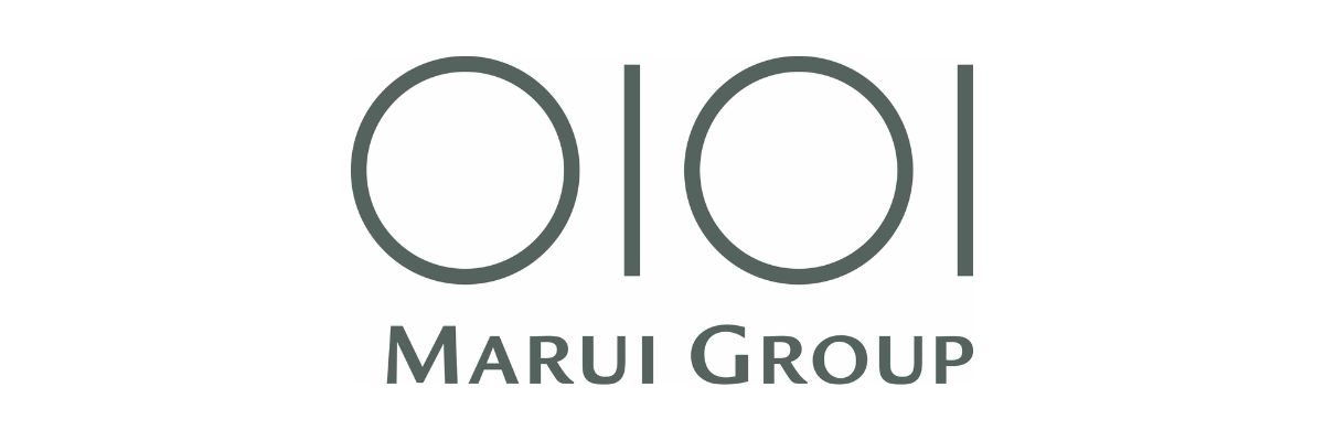 丸井百貨（マルイグループ）のロゴマーク。数字の0101がロゴになっているデザイン。